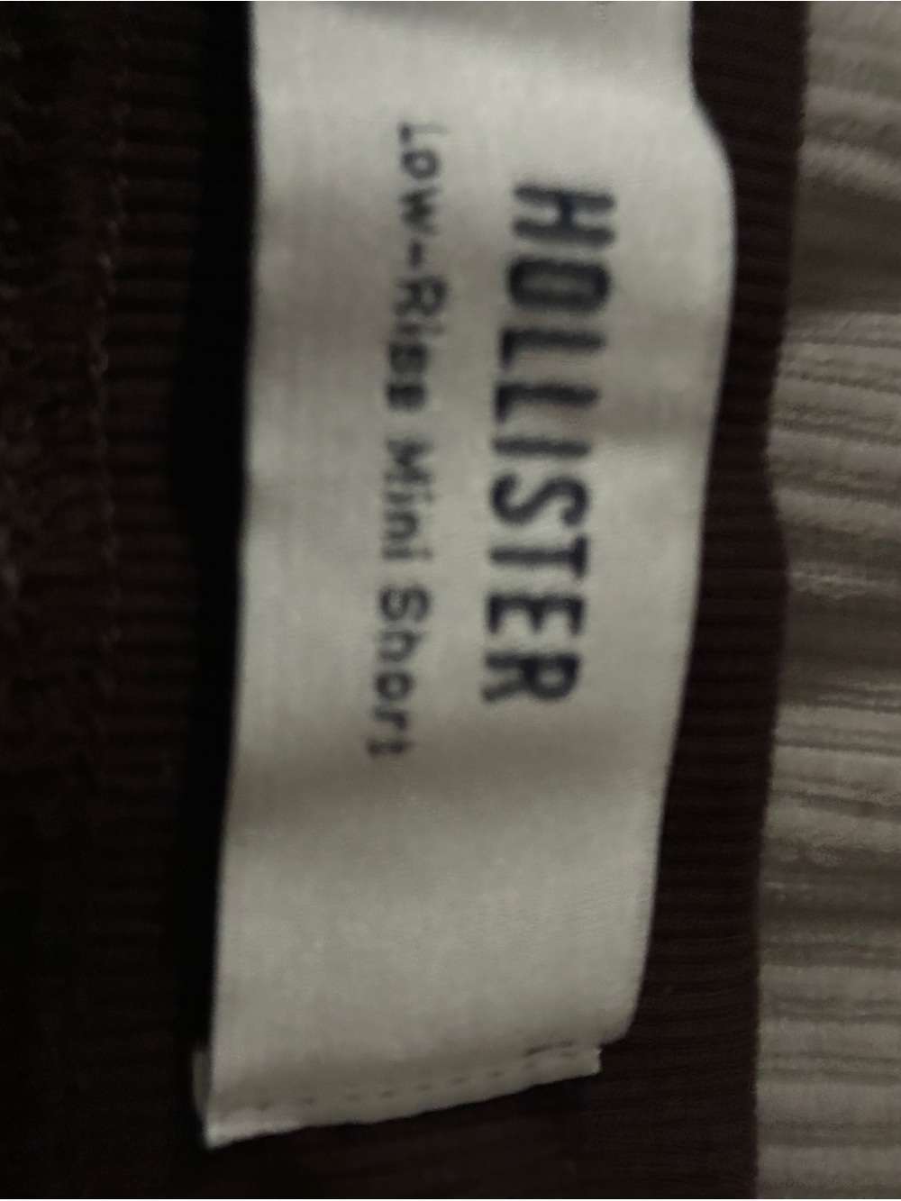 Hollister Remi Poplin Shorts in Brown (NWOT) - Picture 2 of 4